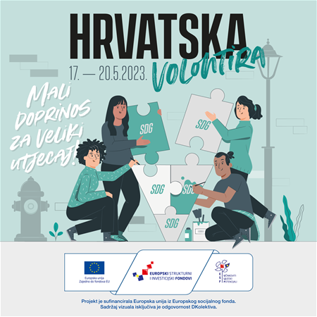 Hrvatska volontira 2023.